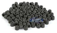 TRUE-FIT Foam Eartips (Black/100 Pack) small