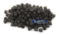 STAR Silicone Eartips BULK (Black/200 Pack) small