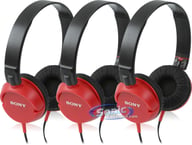 3-Pack MDR-ZX100 (Red) big