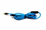 3.5mm Audio Cord with Mic (Blue) big