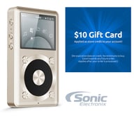 FIIO-X1-GOLD + $10 eGift Card big