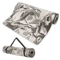 Gray Camo Yoga Mat small