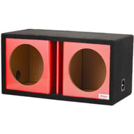 10DVR - RED carbon fiber small