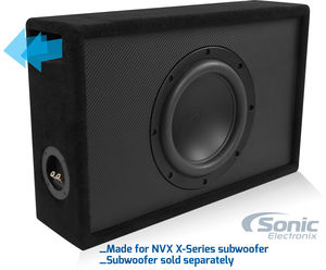Thumbnail icon for NVX Truck & Shallow-mount Subwoofer Boxes