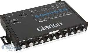 Thumbnail icon for Discontinued Clarion Car Equalizers (EQs)
