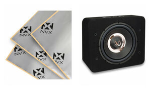 Infinity PRIMUS 1270B + NVX Premium Sound Dampening Trunk Kit