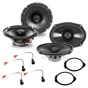 NVX Complete N-Series Speaker Upgrade Kit for 2015-2019 Chevy Silverado 2500HD