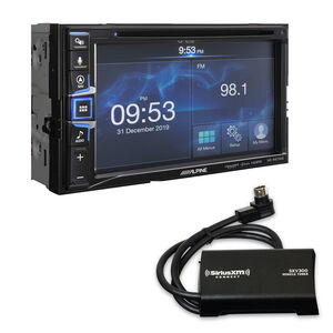Alpine INE-W970HD + Sirius XM Tuner