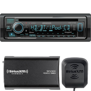 Kenwood eXcelon KDC-X705 Package with SiriusXM Tuner