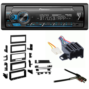 1984-1989 Chevy Corvette Single DIN Bluetooth Car Stereo Upgrade | Pioneer