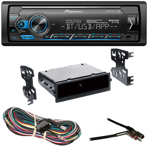 1990-1996 Chevy Corvette Single DIN Bluetooth Car Stereo Upgrade | Pioneer