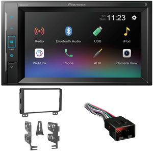 2001-2003 Ford Mustang Single DIN Bluetooth Car Stereo Upgrade | Pioneer