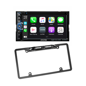 Alpine INE-W970HD with License Plate Camera