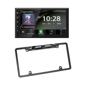 Kenwood DMX4710S with License Plate Camera