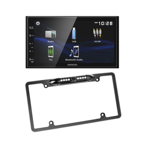 Kenwood DMX129BT with License Plate Camera