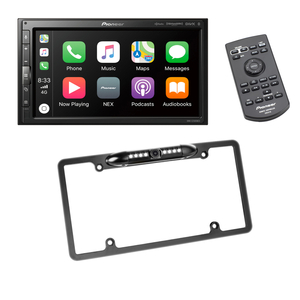 Pioneer DMH-C2550NEX with License Plate Camera