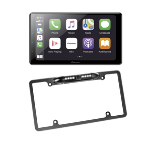 Pioneer DMH-WC6600NEX with License Plate Camera
