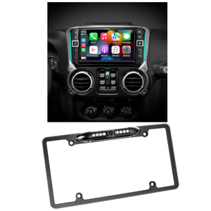 Alpine i509-WRA-JK with License Plate Camera