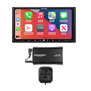 Alpine iLX-407 with SiriusXM SXV300v1