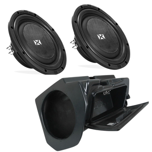 SSV Works RZ4-GB10U with NVX SMW10D4 for select 2018-up Polaris RZR models