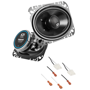 NVX Front N-Series Speaker Upgrade Kit for 1982-1993 Chevy S-10 Pickup