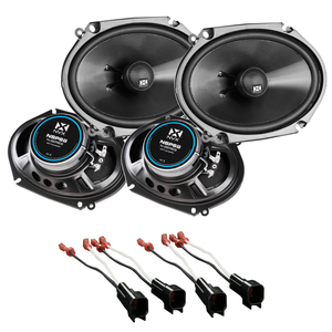 NVX Complete N-Series Speaker Upgrade Kit for 1998-2011 Ford Crown Victoria
