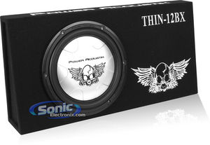 Thumbnail icon for Discontinued Power Acoustik Car Subwoofers with a Box (Loaded Sub Boxes)