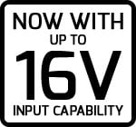 Compatible with 16V Systems