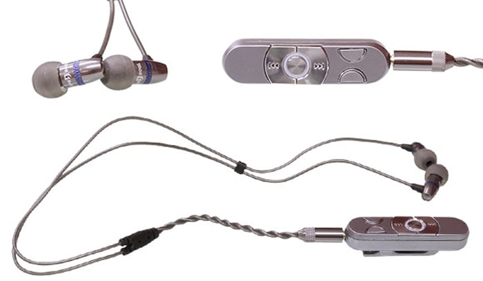 Life N Soul MT 102 Silver Bluetooth Earphones with Adapter