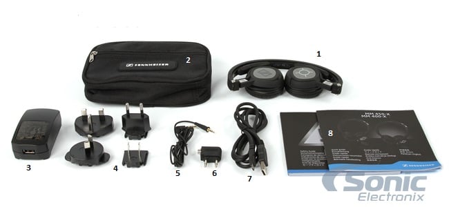 Sennheiser MM 400-X What's in the Box