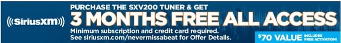 SiriusXM Rebate