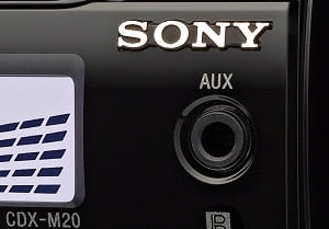  3.5mm Front Auxiliary Input