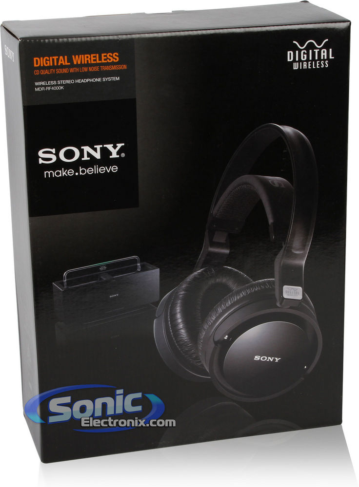 Sony MDR-RF4000K Digital RF Wireless Headphones Image 20