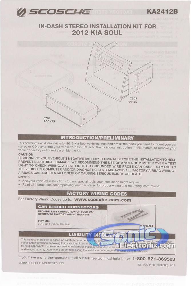 Scosche KA2412B Image 2