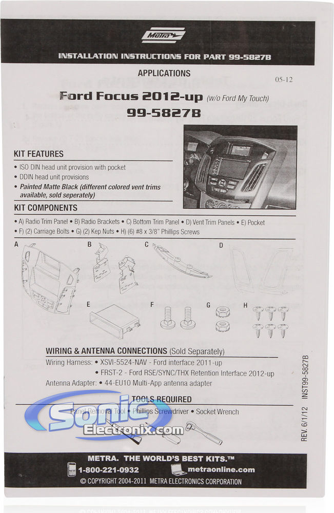 Metra 99-5827B-OPEN BOX Image 4