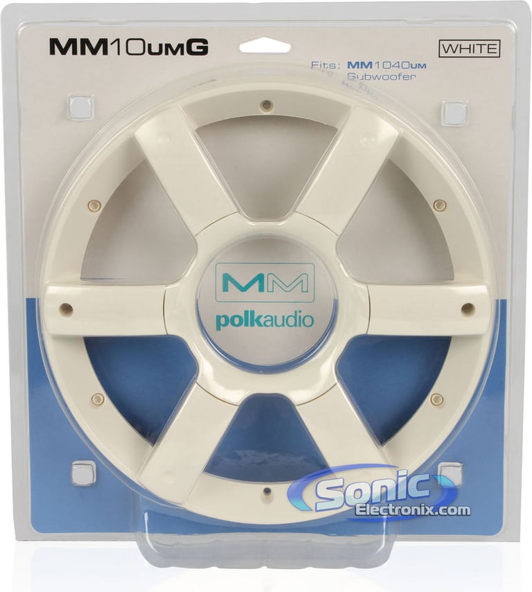 Polk Audio MM10UMG Grille (White) Image 4