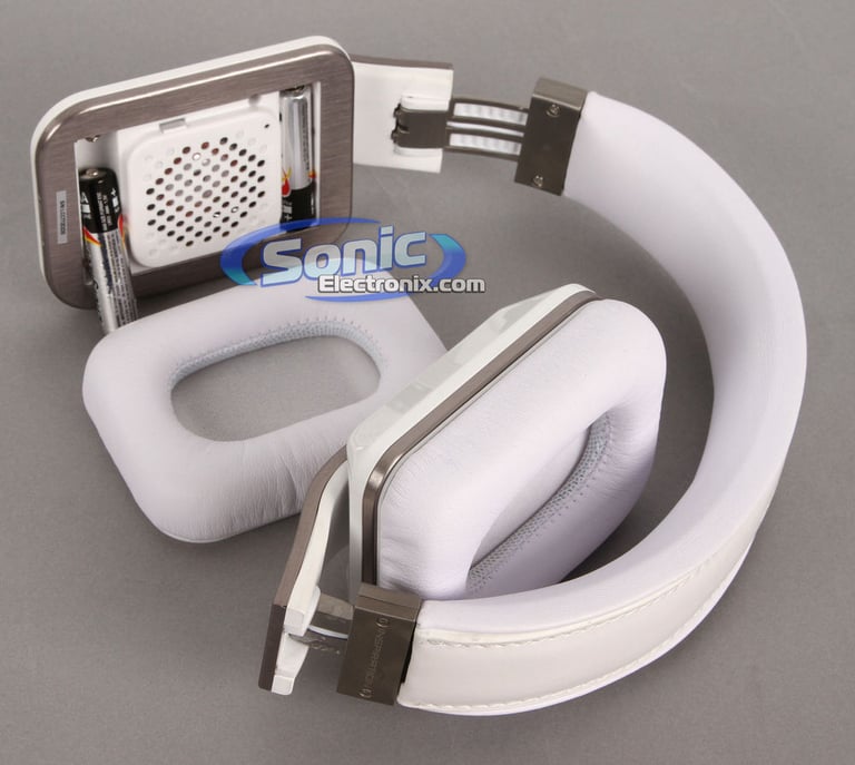 Monster Inspiration Active Noise Cancelling Over Ear Headphones - White Image 6