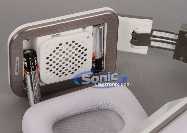 Monster Inspiration Active Noise Cancelling Over Ear Headphones - White Image 7