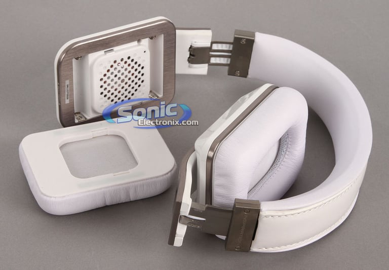 Monster Inspiration Active Noise Cancelling Over Ear Headphones - White Image 9