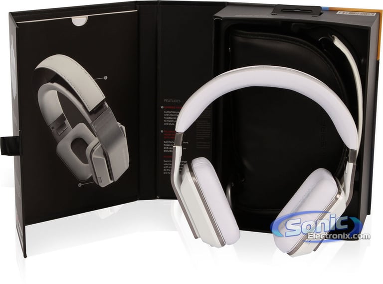 Monster Inspiration Active Noise Cancelling Over Ear Headphones - White Image 20