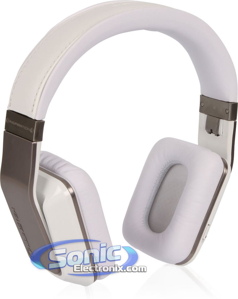 Monster Inspiration Active Noise Cancelling Over Ear Headphones - White Image 1