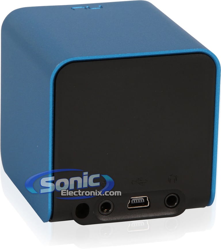 NuForce Cube Speaker - Blue Image 3