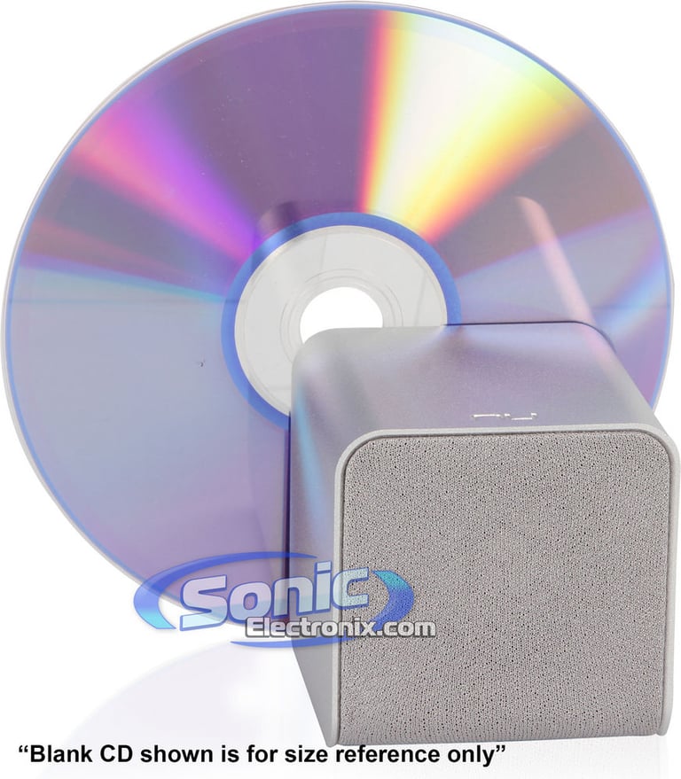 NuForce Cube Speaker - Silver Image 2