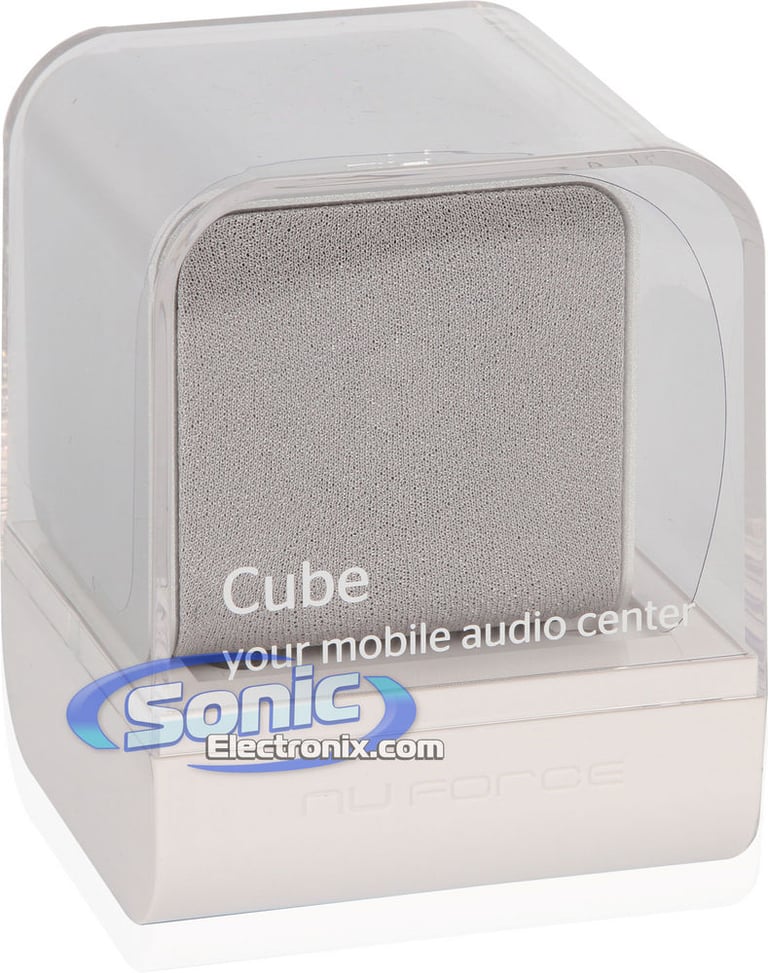 NuForce Cube Speaker - Silver Image 7