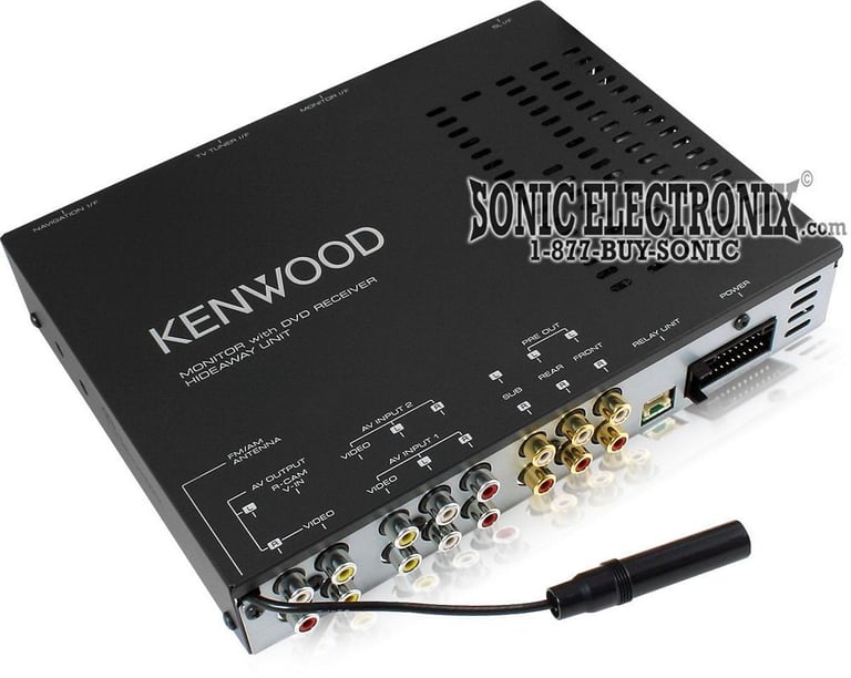 Kenwood eXcelon KVT-819DVD Image 6