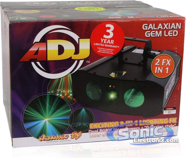 American DJ Galaxian Gem LED Open Box Image 6