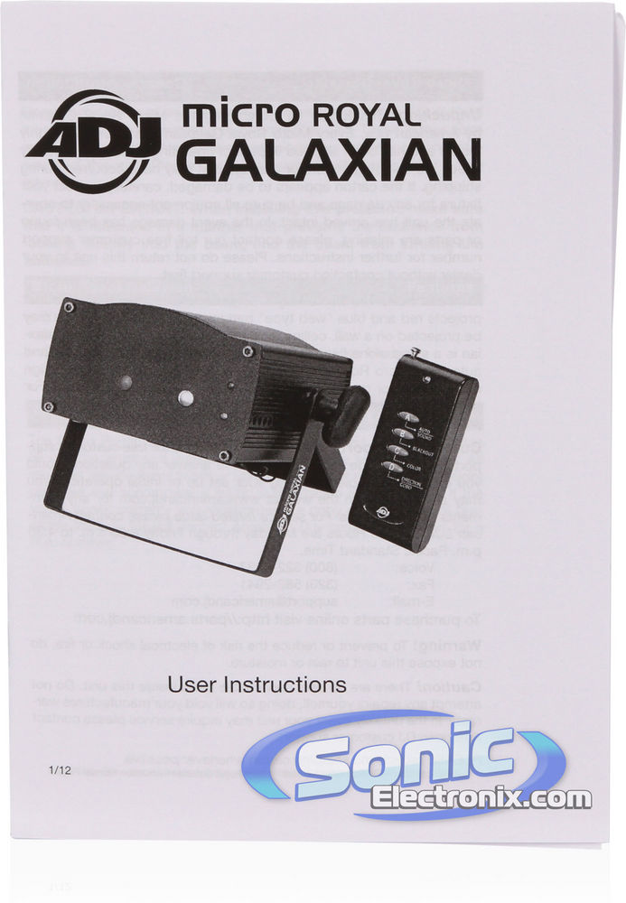 American DJ Micro Royal Galaxian Image 6