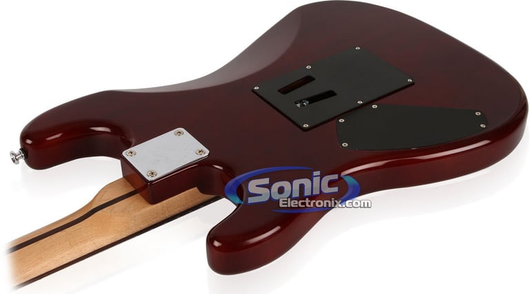 Pyle PGE55 Pyle-P42" Deluxe Sunburst Finish Electric Guitar Image 4