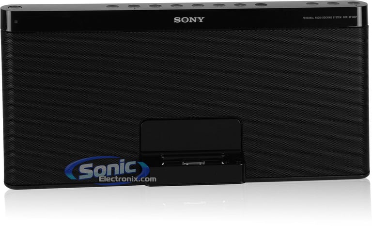 Sony RDP-XF100IP (RDPXF100iP) Portable iPod/iPhone Speaker Docking Station Image 2