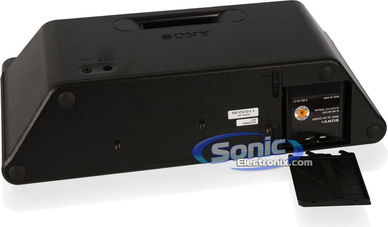 Sony RDP-XF100IP (RDPXF100iP) Portable iPod/iPhone Speaker Docking Station Image 8